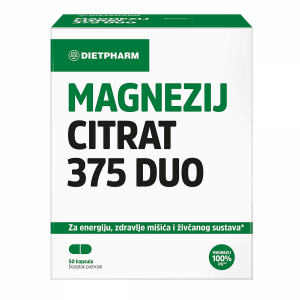 DIETPHARM MAGNEZIJ CITRAT 375 DUO KAPSULE A50 
